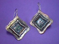 Diamond Frame Earrings